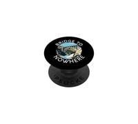 Ponte verso il nulla California Los Angeles Foresta Escursionismo Retro PopSockets PopGrip Adesivo