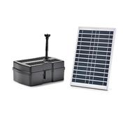 Pontec 95593 PondoRell 1500 UVC Solar - Filtro subacqueo con energia solare, per laghetti fino a 1500 litri (senza pesci), incluso chiarificatore UVC