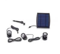 Pontec PondoSolar LED Set 3 - kit di faretti per laghetto ad energia solare
