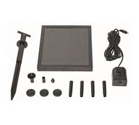 Pontec 40277 Pompa per giochi d'acqua PondoSolar 150 | giochi d'acqua | giochi d'acqua solari | pompa solare, 150 l/h