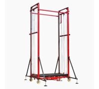 Ponteggi elettrici Piattaforma elevatrice elettrica automatica for ponteggi, ascensore pieghevole for la costruzione di decorazioni domestiche Piattaforma elevatrice(Rise Height 3M)
