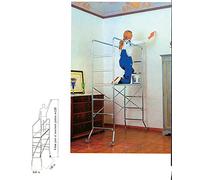 Trabattello acciaio zinc super trio 65x169xh218 cm
