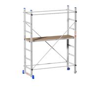MARCHETTI SUPERMINIO TRABATTELLO IMPALCATURA PONTEGGIO ALLUMINIO CM 158X80X210H