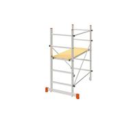 Trabattello ponteggio in alluminio h285 cm portata 120kg step up Hobby