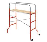 Ponteggio Scala Trabattello Acciaio con Ruote h. Max 3 mt - Peso Max 120Kg F0003