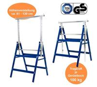 Ponteggio Supporto Pieghevole 2X Supporti Ponteggio Regolabile In Altezza
