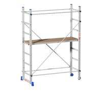 ponteggio trabattello in alluminio cm 158x80x210 h edilizia smontabile