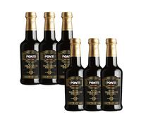 Ponti Aceto Balsamico Modena Oro C6 - 6 Bottiglie
