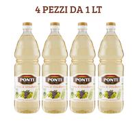12x Multipack Aceto Ponti Pet Lt 1 Bianco Classico