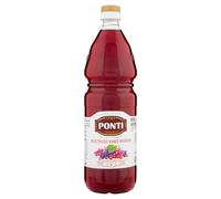 Ponti aceto di vino rosso italiano Aceto (bottiglia da 1 litro)
