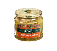 Ponti, Carcioghiotto Peperlizia all'Olio di Semi di Girasole Lavorati al Fresco, Ideale per Tutti i Piatti, Perfetta come Base per Sughi e Primi, 100% Made in Italy, 390 gr