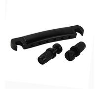 Ponti Per Chitarra 1 Pezzo Per Barra Di Arresto Per Cordiera LP Parti Di Chitarra Elettrica In Metallo(Black)