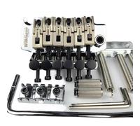 Ponti Per Chitarra Chitarra Elettrica A 6 Corde Con Ponte Tremolo A Doppio Bloccaggio Capotasto R2 Da 42 Mm Cromato Argento