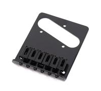 Ponti Per Chitarra Ponte A Bobina Singola Con Foro Libero Cordiera Fissa Adatta Per Chitarra Elettrica SQ TL(Black)