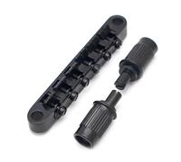 Ponti Per Chitarra Ponte Anteriore Con Cordiera Superiore Cromata In Oro Nero Per Chitarra Elettrica LP EPI(Black)