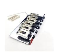 Ponti Per Chitarra Ponte Fisso Per Chitarra Elettrica Cordiera Cromata Argento