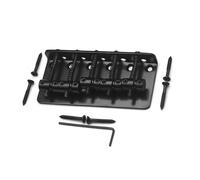 Ponti Per Chitarra Ponte Per Basso A Cinque Corde Accessori Per Chitarra Nero E Oro(Black)