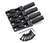 Ponti Per Chitarra Ponte Singolo Split Senza Paletta Per Basso A 4 Corde(Black)