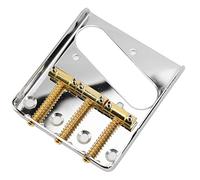 Ponti per chitarre, ponte per chitarra elettrica in metallo stile retrò fissaggio facile regolazione per TL(Codice d'oro)