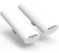 Ponti Radio Wireless Point to Point Esterni - 5.8GHz, Portata 3KM, Estensione WiFi per Router Star link Gen 3 & Adattatore Ethernet Gen 2, Velocità 1000Mbps, Antenna 14dBi, Impermeabile, Alimentazione