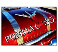PONTIAC '55 (Wandkalender 2026 DIN A3 quer), CALVENDO Monatskalender: Oldtimer der US-Marke Pontiac aus dem Jahre 1955 in Kuba
