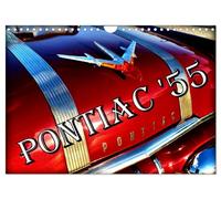 PONTIAC '55 (Wandkalender 2026 DIN A4 quer), CALVENDO Monatskalender: Oldtimer der US-Marke Pontiac aus dem Jahre 1955 in Kuba