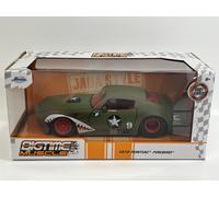 Pontiac Firebird 1972 Verde Matt #9 Big Time Muscle Scala 1:24 Jada 35212