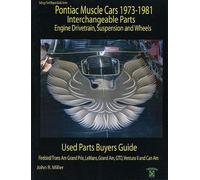 Pontiac Firebird GTO LeMANS Grand Prix Manuale Parti Manuale Parti Catalogo