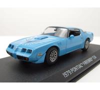 Pontiac Firebird Trans Am Hardtop 1979 Blu Modello Auto 1:43 Greenlight