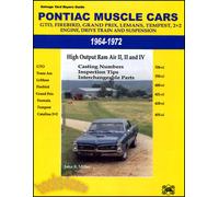 Pontiac Manuale Parti Restauro Interchange 1964-1972 GTO Firebird Numeri Libro