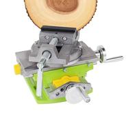 Ponticello Press - Sottogatrice compatta per banca, impugnatura in metallo regolabile, strumento di lavoro stabile | Precision Drill Press Vise per la lavorazione delle attività di fresatura