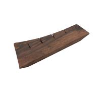 Ponticello realizzato a mano per chitarre acustiche, ukulele di ricambio in legno d'acero massiccio con design curvo per un suono ricco, struttura individuale di un ponte