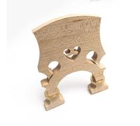 Ponticello regolabile per violino e violoncello in legno d'acero con viti in ottone, misura di precisione per violini e violoncelli 4/4, 3/4, 1/2, con ponte verticale per un suono migliore e una