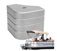 Pontoon Caps, pontoon Boat Corners, 16 pollici anti-collision dock Edge Protectors, Rust-Resistant Build, Corner Cap for Camping, Fishing, Roof, Enclosures and Home Use