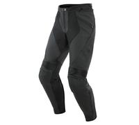 Dainese Pony 3, pantaloni in pelle 56 male Nero Opaco