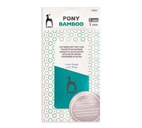 Pony Bamboo Set Di Aghi Circolari Intercambiabili A Cricchetto - Maglia In Legno