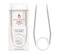 Pony Classic Ferri Circolari in Alluminio 60 cm 5.5 mm - 1 Pezzo