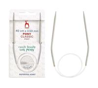 Pony Classic Needles Circolari in Alluminio 40 cm 3,50 mm