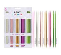 Pony Colour Dou. poi. ndl set 20cm 2.5-4.50mm pois-1pc