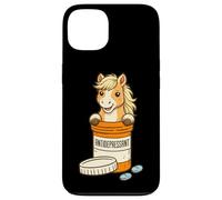 Pony Cute Horse Antidepressivo Umorismo equestre Custodia per iPhone 13
