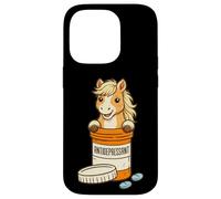 Pony Cute Horse Antidepressivo Umorismo equestre Custodia per iPhone 14 Pro