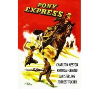 Pony Express (DVD) Charlton Heston Rhonda Fleming Forrest Tucker Jan Sterling
