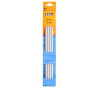 Pony Ferri da Maglia a Doppia estremità, Alluminio, Multicolore, 5 mm, 4 unità