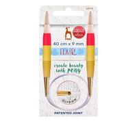 Pony Flair Needles Circolari in Legno 40cm 9mm