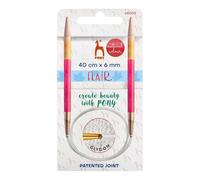 Pony Flair Rondbreinaalden in Legno 40cm 6.00mm - 1 Pezzo