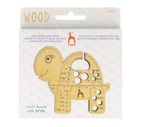 Pony Garenhouder e misuratore per Ferri da Maglia in Legno