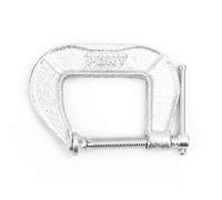 Pony Jorgensen Pony POJ233 - Morsetto a C per carrozzeria, 1 3/8", colore: Argento