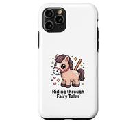 Pony Magico Equitazione Attraverso Fiabe Fantasy Custodia per iPhone 11 Pro