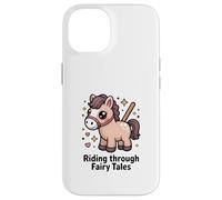 Pony Magico Equitazione Attraverso Fiabe Fantasy Custodia per iPhone 14