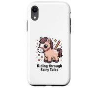 Pony Magico Equitazione Attraverso Fiabe Fantasy Custodia per iPhone XR